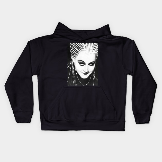 Brigitte Helm Kids Hoodie by SILENT SIRENS